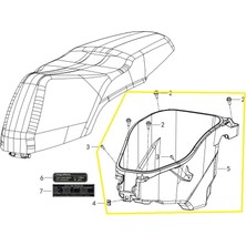 Barossa ADV125 Sele Alt Kutusu