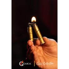 Caka Slim Collectıon Gold Benzinli Çakmak