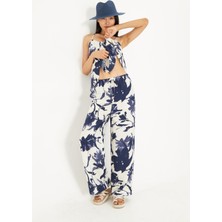 Tiffany & Tomato Desenli Modal Pantolon