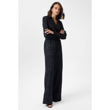 Tiffany & Tomato Desenli Saten Pantolon