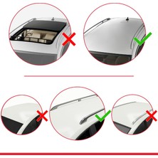 Acpar Ford Transit/tourneo Connect 3 2022-2026 Arası ile Uyumlu Fly Model Ara Atkı Tavan Barı Siyah 3 Adet