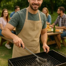 Marsilyan Mangal Izgara Temizleme Fırçası – Paslanmaz Çelik Telli, Uzun Saplı Grill Temizlik Aparatı M