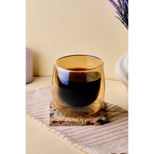 Perotti Cidar Amber Çift Cidarlı Bardak 300 ml