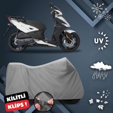 ULTRASHOP Kymco Agility  Delivery 125İ  Su Geçirmez Motosiklet Brandası Dış Mekan Motosiklet Örtüsü