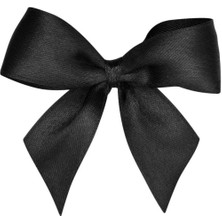 İlk El Grup Saten Kurdele 6 cm Siyah 10 Metre