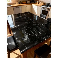 Çiftçi Plasmar Mermer Desenli - Kalın Şık Pvc 1,2 mm Masa Örtüsü