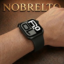 Nobrelto Nobrelto LW-04 2.01 İnç Geniş Ekranlı Kablosuz Şarjlı BT Aramalı Akıllı Saat - Android & iOS Uyumlu