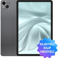 Tecno Megapad SE 4GB 128GB Wi-Fi 11" Gri + Klavyeli Kılıf (Tecno Türkiye Garantili)