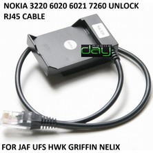 Day Nokıa 3220 6020 6021 7260 Program Yükleme Kablosu RJ45 Unlock Cable For Jaf Ufs Hwk Grıffın Nelıx
