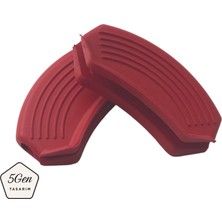 5Gen Tasarım Tava ve Tencereler Için Uyumlu Isıya Dayanıklı Silikon Tutacak Set (1 set 2 adettir)
