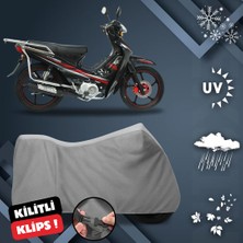 ULTRASHOP Mondial 100 Mfh Su Geçirmez Motosiklet Brandası Dış Mekan Motosiklet Örtüsü