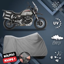ULTRASHOP Moto Guzzi V85 Tt Su Geçirmez Motosiklet Brandası Dış Mekan Motosiklet Örtüsü