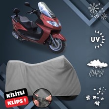 ULTRASHOP Mondial 150 Zat Su Geçirmez Motosiklet Brandası Dış Mekan Motosiklet Örtüsü