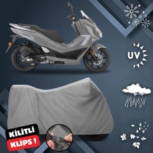 ULTRASHOP Mondial 125 Strada Su Geçirmez Motosiklet Brandası Dış Mekan Motosiklet Örtüsü