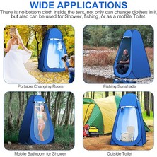 Bi Seyyar Otomatik Kamp Giyinme Çadırı