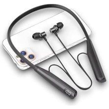 Bi Seyyar Y12 Kablolu Kulakiçi Silikonlu Bluetooth Kulaklık