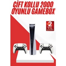 Bi Seyyar Yeni Nesil 4K Hd 2.4g Kablosuz Kol 3000 Oyunlu Game Station Retro Atari Game Box