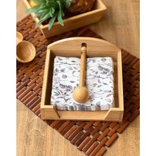 Bi Seyyar Ahşap Peçetelik