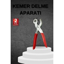 Bi Seyyar Kemer Delme Pensesi- Kemer Delik Açma Zımbası Paslanmaz Çelik
