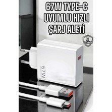 Bi Seyyar Şarj Aleti Turbo Hızlı 67W Type-C Hızlı Şarj