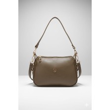 Linas Collection Kadın Orta Boy 3 Bölmeli Kol ve Omuz Çantası