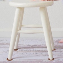 Bi Seyyar Yuvarlak Mobilya Koruyucu Keçe 24'lü Paket