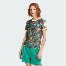 Adidas Originals KD5560 Adıdas Orıgınals x Lıberty London 3 Strıpes Tee