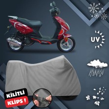ULTRASHOP Ramzey Rmz 100-7   Su Geçirmez Motosiklet Brandası Dış Mekan Motosiklet Örtüsü