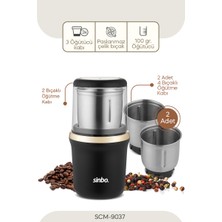 Sinbo SCM-9037 Kahve-Baharat Öğütücü - Siyah-Gold