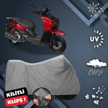ULTRASHOP Rmg Moto Gusto Panzer 125   Su Geçirmez Motosiklet Brandası Dış Mekan Motosiklet Örtüsü