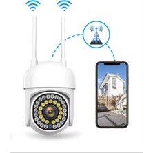 Çift Lensli Dış Mekan Wi-Fi Kamera