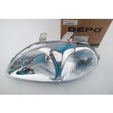 TR Depo Sol Far Motorsuz Honda Civic 1996-1998 Sedan - Hatchback Uyumlu 2171119LLDEM