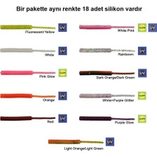 Kendo Fire Worm Lrf Silikonu 5cm 18 Adet