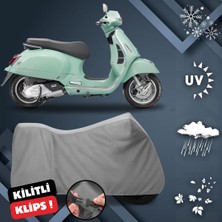 ULTRASHOP Vespa Gts 150 Abs Su Geçirmez Motosiklet Brandası Dış Mekan Motosiklet Örtüsü