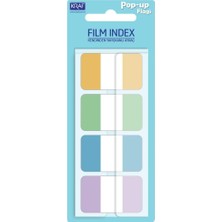 Kraf Index Film 25X42MM Pop-Up 4 Renk x 20YP