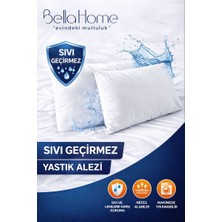 Bella Home 50X70 Sıvı Geçirmez 2\'li Yastık Koruyucu - Fermuarlı - Yıkanabilir