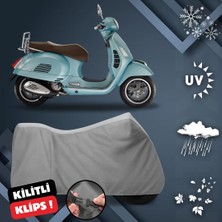 ULTRASHOP Vespa Gts 125 Abs Su Geçirmez Motosiklet Brandası Dış Mekan Motosiklet Örtüsü