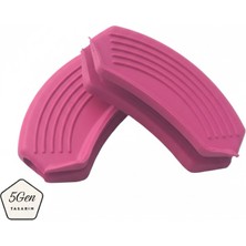 5gen Tasarım Tava ve Tencereler Için Uyumlu Isıya Dayanıklı Silikon Tutacak Set (1 Set 2 Adettir)