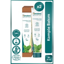Botanique Plak Karşıtı Komple Bakım Organik Diş Macunu 75ML 2'li Paket | Ecocert Cosmos Sertifikalı