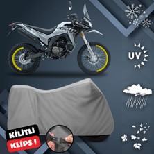 ULTRASHOP Voge 300 Gy Su Geçirmez Motosiklet Brandası Dış Mekan Motosiklet Örtüsü