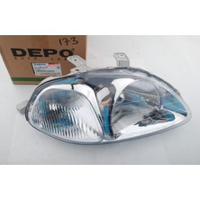 TR Depo Sağ Far Motorsuz Honda Civic 1996-1998 Sedan - Hatchback Uyumlu 2171119RLDEM