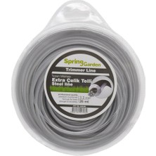 Cmc Motorlu Tırpan Misinası 3,3 mm Extra Çelik Telli 26MT (Diken, Ot, Çimen Kesme)