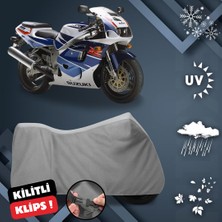 ULTRASHOP Suzukı Gsx-R 750 Srad   Su Geçirmez Motosiklet Brandası Dış Mekan Motosiklet Örtüsü
