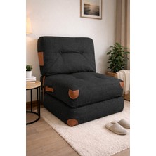 Pufymax Comfy Yeni Nesil Bohem Tekli Koltuk,yataklı Katlanır Berjer,yer Yatağı Modüler Yapı 80 x 80CM | 85CM