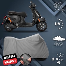 ULTRASHOP Vespa Gts 300 Super Sport S Su Geçirmez Motosiklet Brandası Dış Mekan Motosiklet Örtüsü