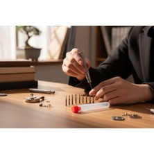 Profesyonel Saat Kordonu Pim Çıkarma Aleti – Çelik & Titanyum Uçlu, Çok Ölçülü Metal Kordon Kısaltma Aparatı