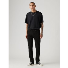 Levi's Lse 512 Slim Taper Erkek Siyah Jean Kot Pantolon A2087-0020