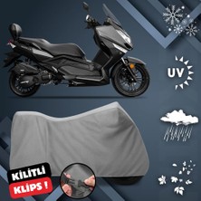 ULTRASHOP Yukı T9 Strom 125 Su Geçirmez Motosiklet Brandası Dış Mekan Motosiklet Örtüsü
