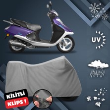 ULTRASHOP Yukı TK50Q3 Picasso 50 Su Geçirmez Motosiklet Brandası Dış Mekan Motosiklet Örtüsü