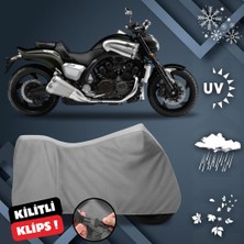 ULTRASHOP Yamaha Vmax Su Geçirmez Motosiklet Brandası Dış Mekan Motosiklet Örtüsü